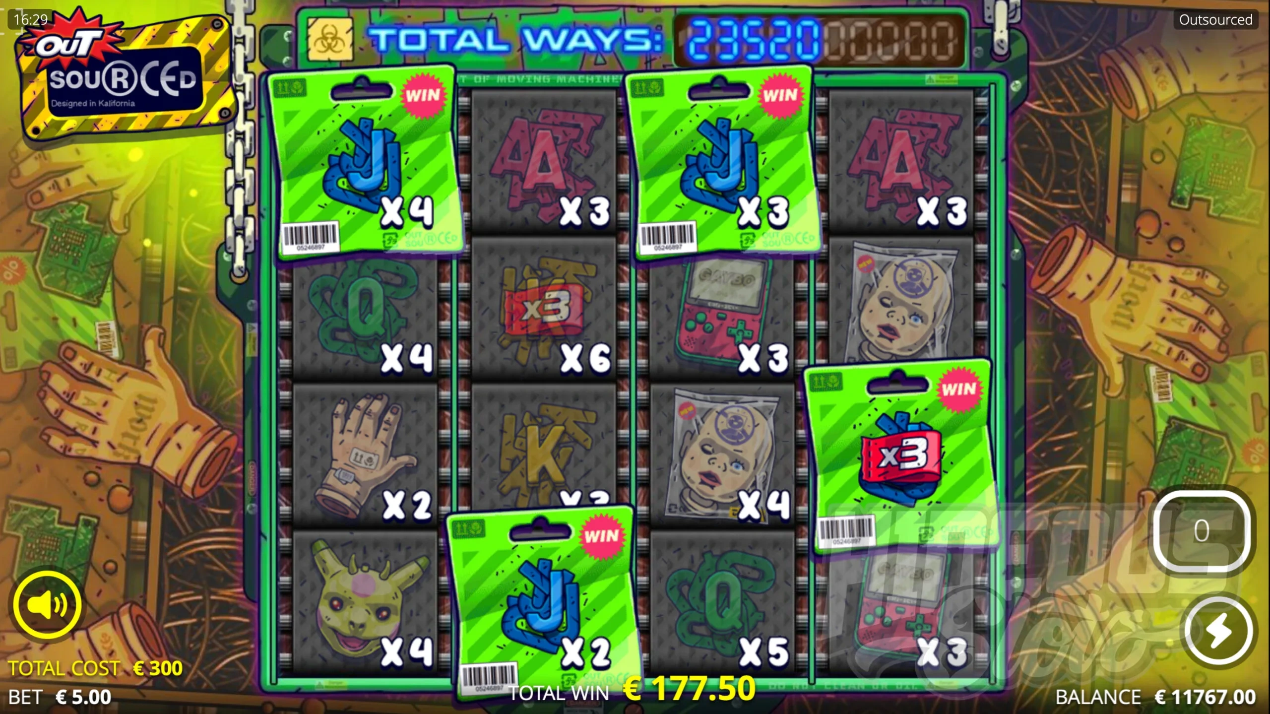 outsourced game