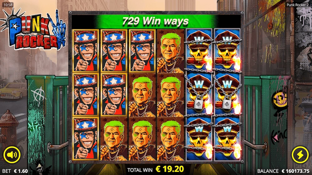 punk rocker 2 slot